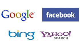 Get your website listed on Google, Bing, Yahoo, Facebook and more